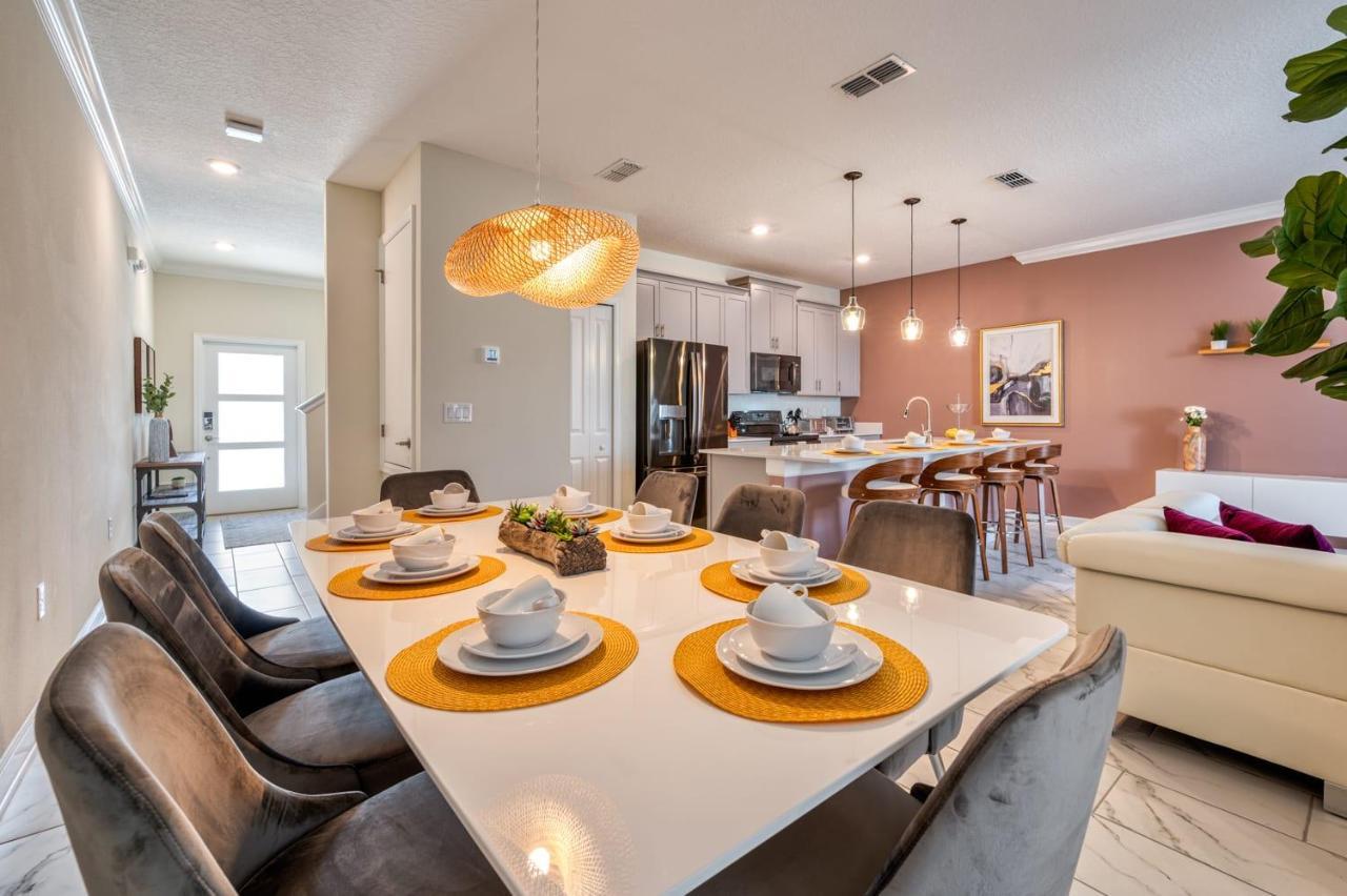 Awesome Home With Private Pool Near Disney Kissimmee Bagian luar foto