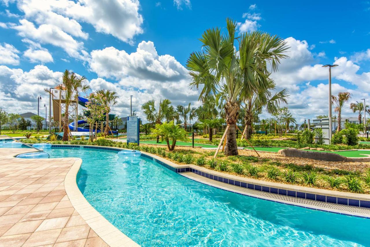 Awesome Home With Private Pool Near Disney Kissimmee Bagian luar foto